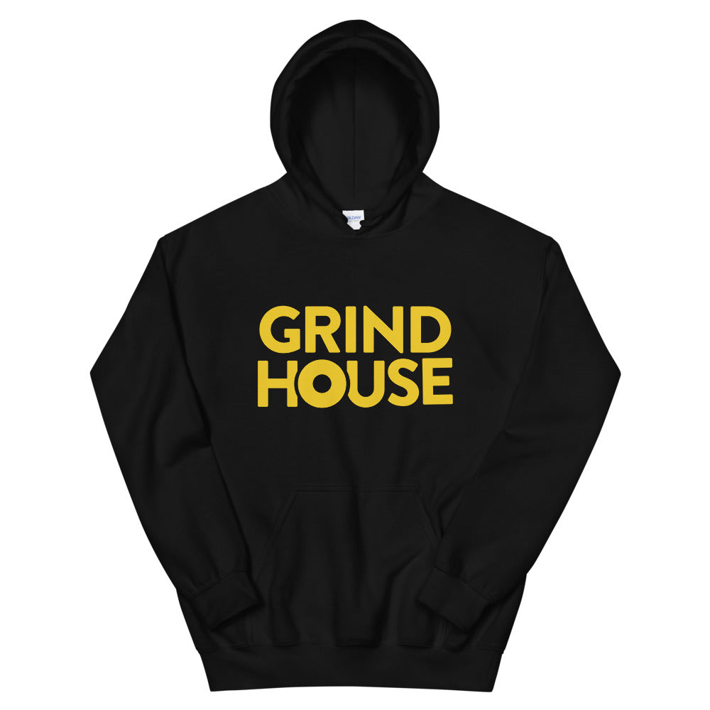 Grind House Logo Hoodie (Yellow)